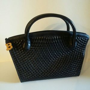 Bally Lambskin Quilted Handbag